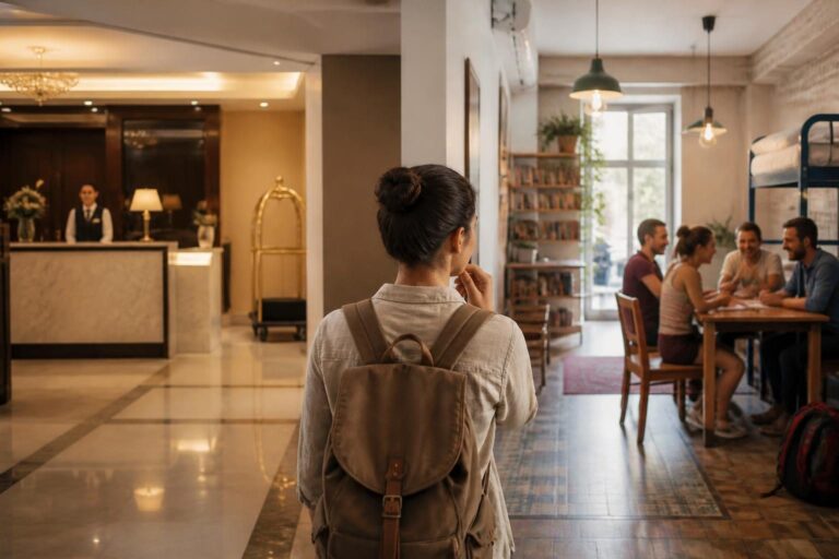 Solo Seyahatte Konaklama Seçimi: Merkezi Otel mi, Paylaşımlı Konaklama mı?