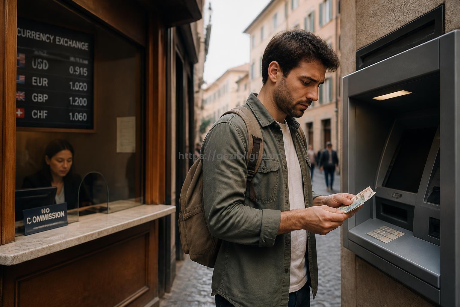 Yurt Dışında Döviz Bozdururken Nelere Dikkat Edilir? Komisyon, Kur Farkı ve ATM Kullanımı